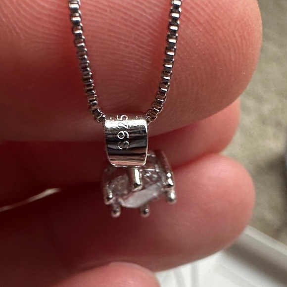 Moissanite Necklace - Picture 5 of 10